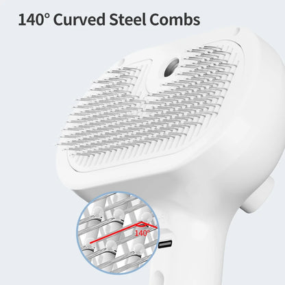 Pet steam Hair Comb