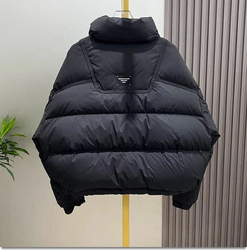 2024 New Thicken Down Cotton Puffer Jacket Petite Cropped Winter Coat Women Stand Collar Parkas Jacket Waterproof Snow Wear Outw