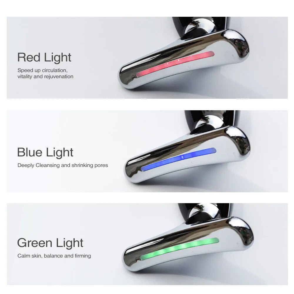 Red Light LED Facial Massager IPL Skin Rejuvenation Neck Lifting Tightening Machine Face Beauty Device Double Chin Remover