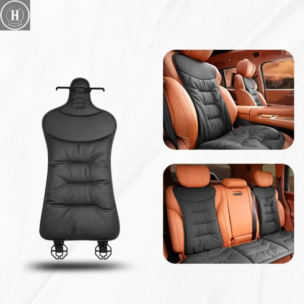 Non-slip Car Leather Cushion Soft Good Breathability Ventilated Four-season Cushion Universal Cotton Auto Seat Cushion Travel HALALZEN