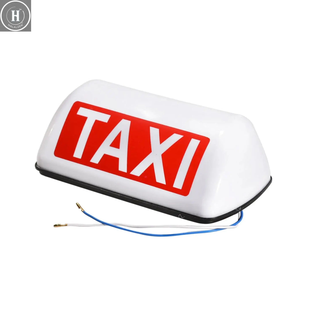 12V DC Taxi light Suction Magnet Roof Waterproof Top Sign Magnetic imeter Cab Lamp Light Signal Lamp Roof Top Sign Light TAXI HALALZEN