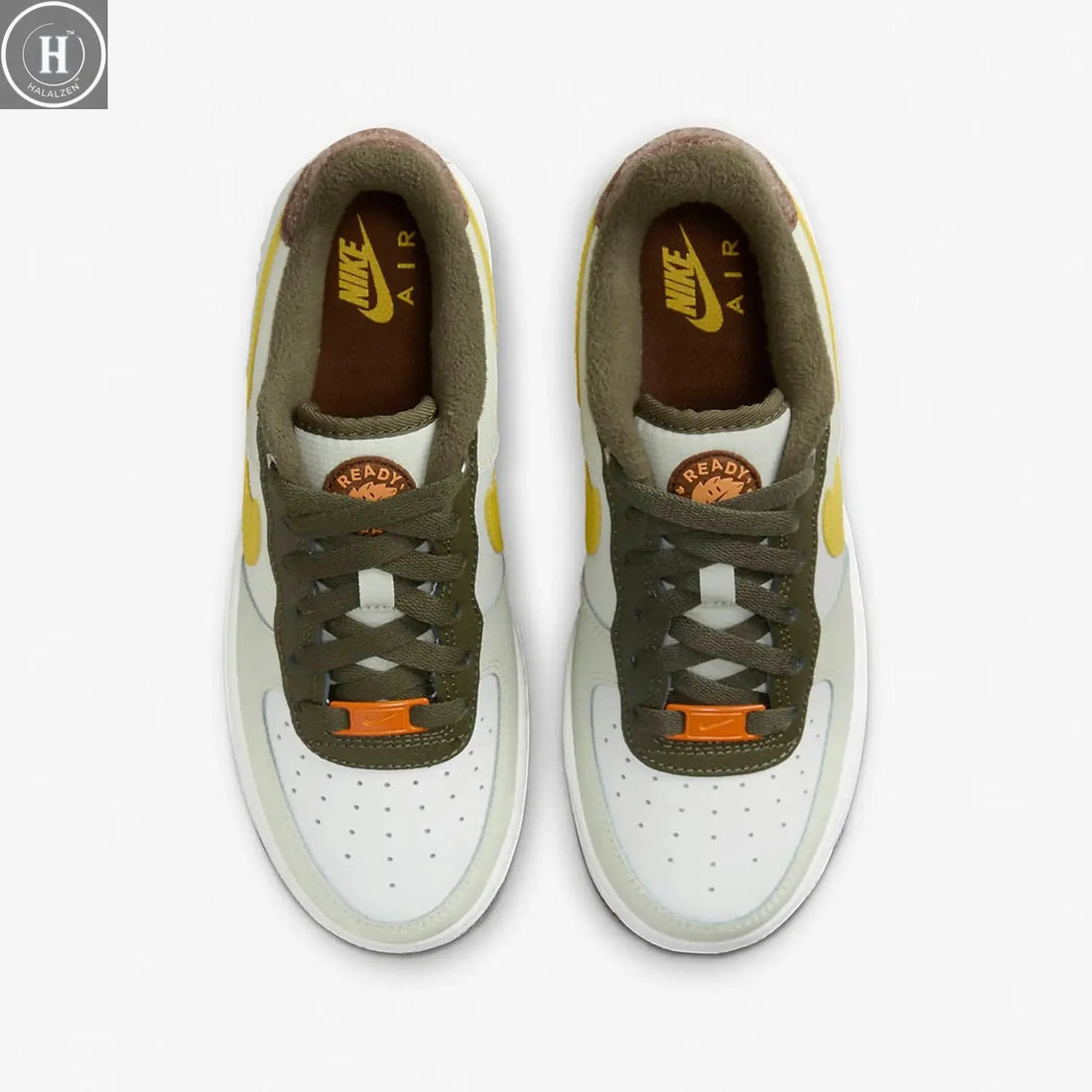 Nike genuine Air Force 1 LV8 GS women's and children's casual board shoes FV3647-171 HALALZEN