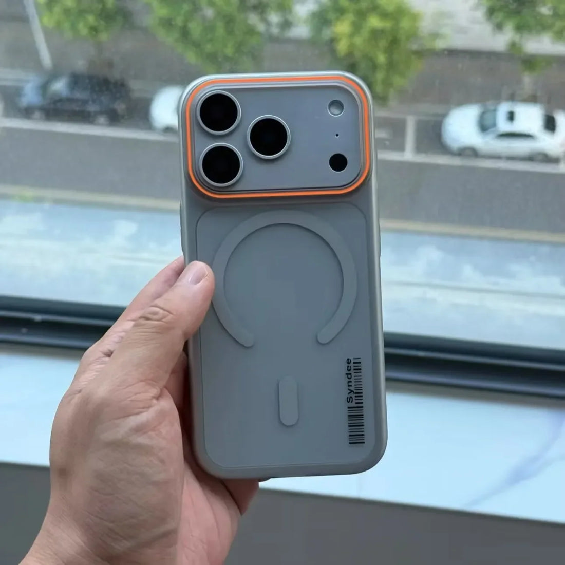 Luxury Matte Translucent Barcode Magnetic Case For iPhone 17 Air 16 15 14 13 12 11 Pro Max XR XS Plus MagSafe Charge Slim Cover