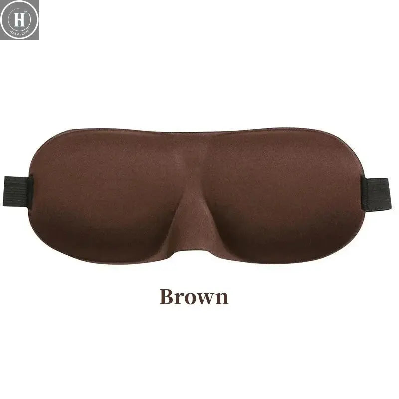 Breathable 3D Sleeping Eye Mask Strong Blackout Eye Mask Eye Mask Soft Portable Blindfold Travel Eyeshade for School Home Office HALALZEN