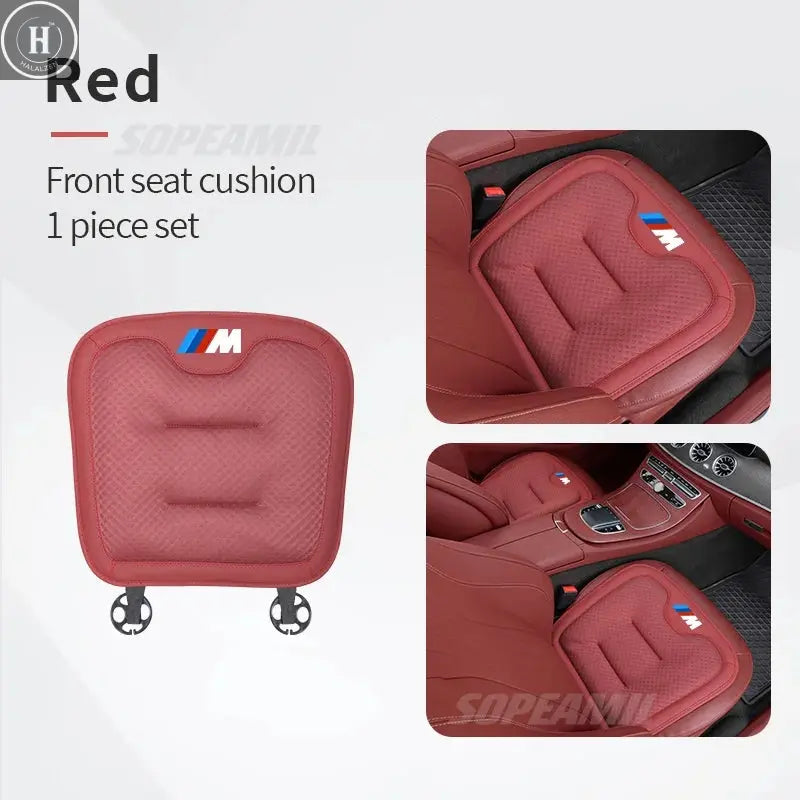 Car Seat Cushion Cover Breathable Ice Silk Seat Protector Pad BMW M M2 M3 M4 X1 X3 X5 X7 E39 E46 E60 E90 F10 F15 F20 F30 G20 G30 HALALZEN