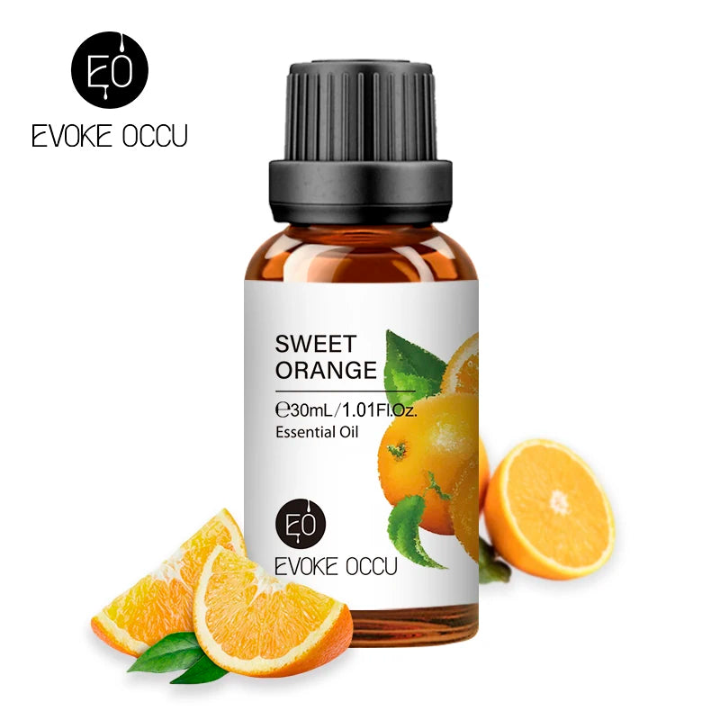 30ML Pure Jasmine Rose Mint Lavender Vanilla Essential Oil for Diffuser, Humidifier, Massage, Skin Hair Care, Soap Candle Making HALALZEN