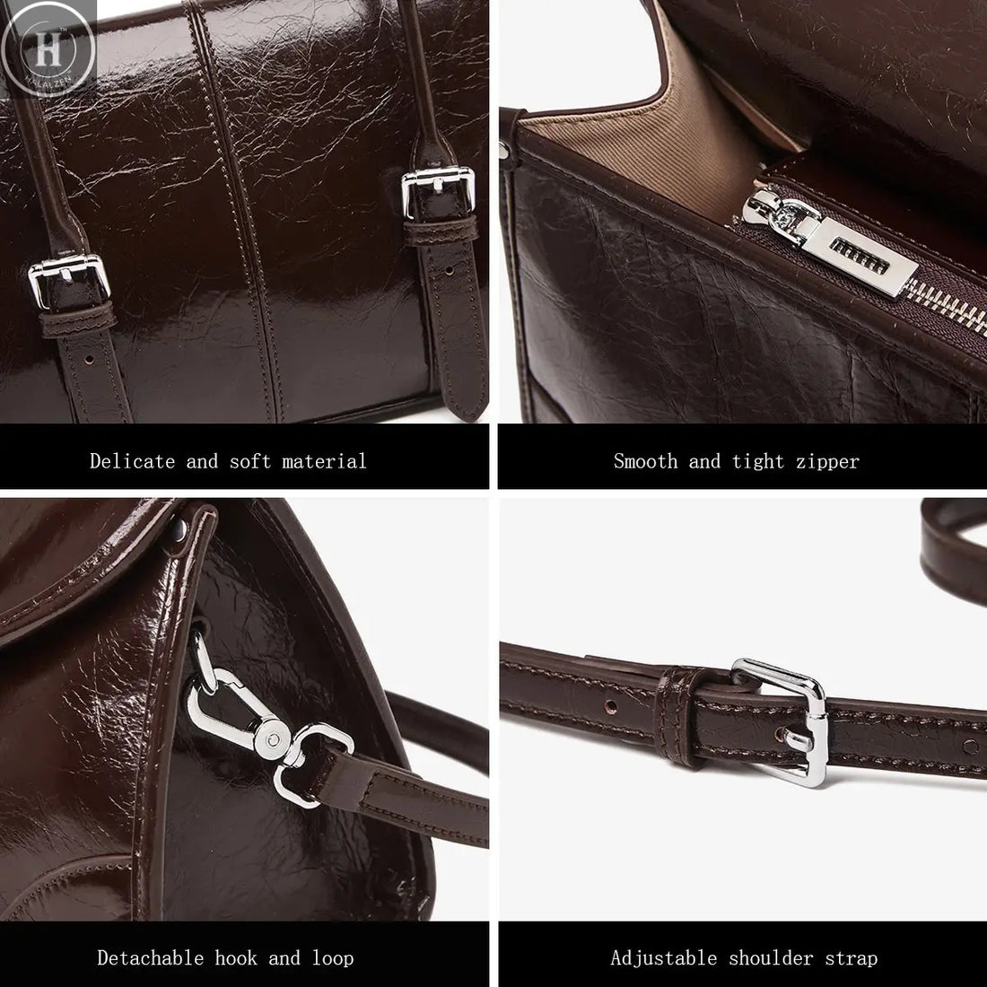 FOXER 2026 New Women's Shoulder Bag Genuine Leather Female Oversized Underarm Bag Versatile Commuting  Large Capacity Handbag HALALZEN