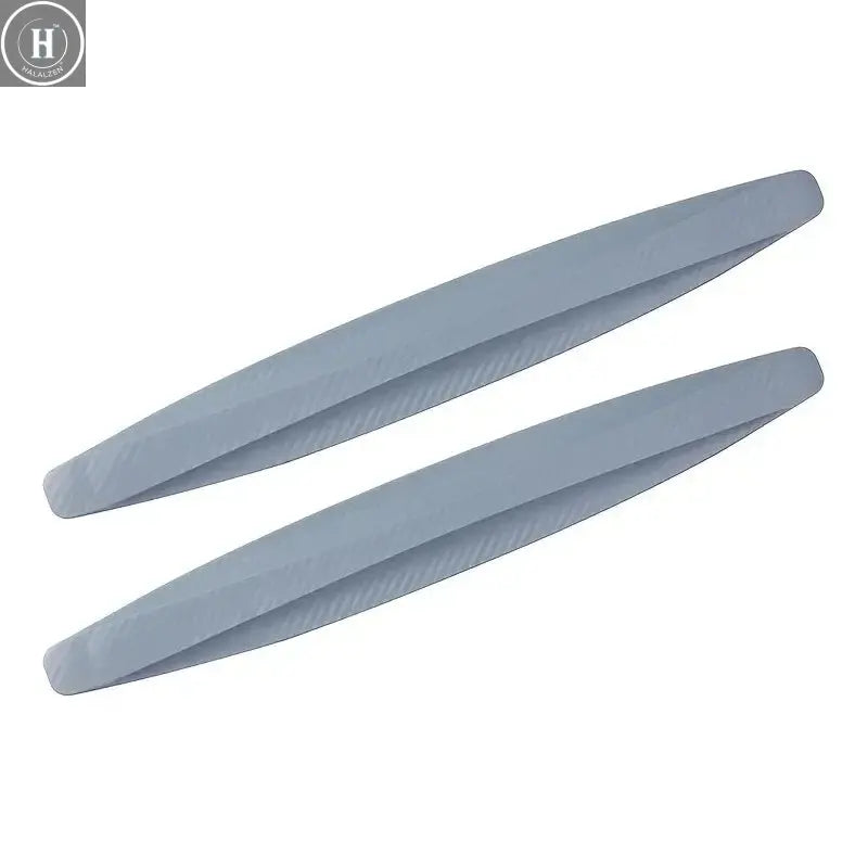 2Pcs Universal Anti-Collision Protector Stickers Car Front Rear Corner Bumper Guard Anti-Scratch Strips Sticker Car Accessories HALALZEN