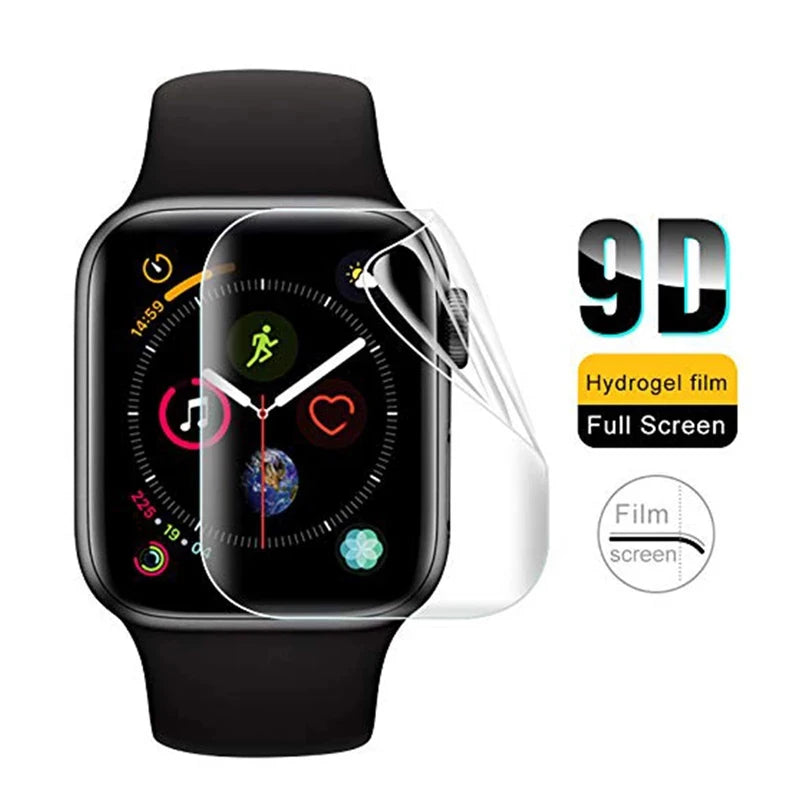 Soft Hydrogel Screen Protector Film For Apple Watch 7 6 SE 5 4 3 40MM 44MM 42MM 38MM Not Glass for iWatch 8 Ultra 41MM 45MM 49MM