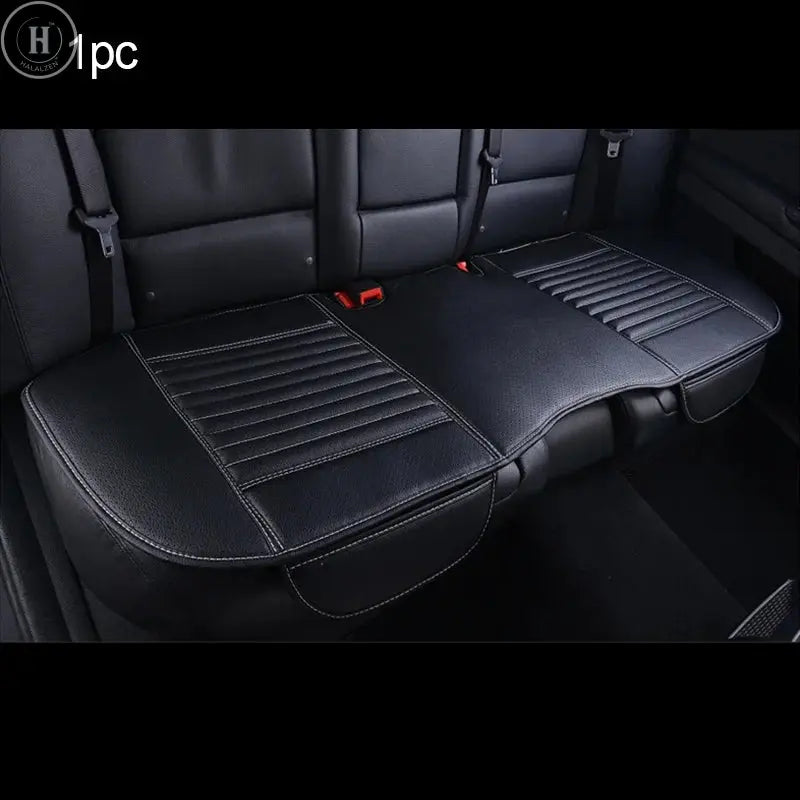 SEAMETAL Four Season Car Seat Cover PU Leather Seat Cushion Universal Breathable Seats Cover Protector Pad Interior Accessories HALALZEN