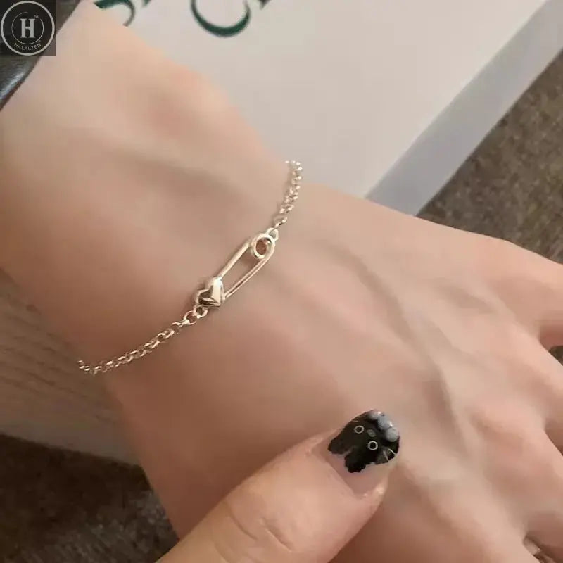 VENTFILLE 925 Sterling Silver Butterfly Bracelet for Girl Bead String Design Insect Fashion Versatile Jewelry Gift Dropshipping HALALZEN