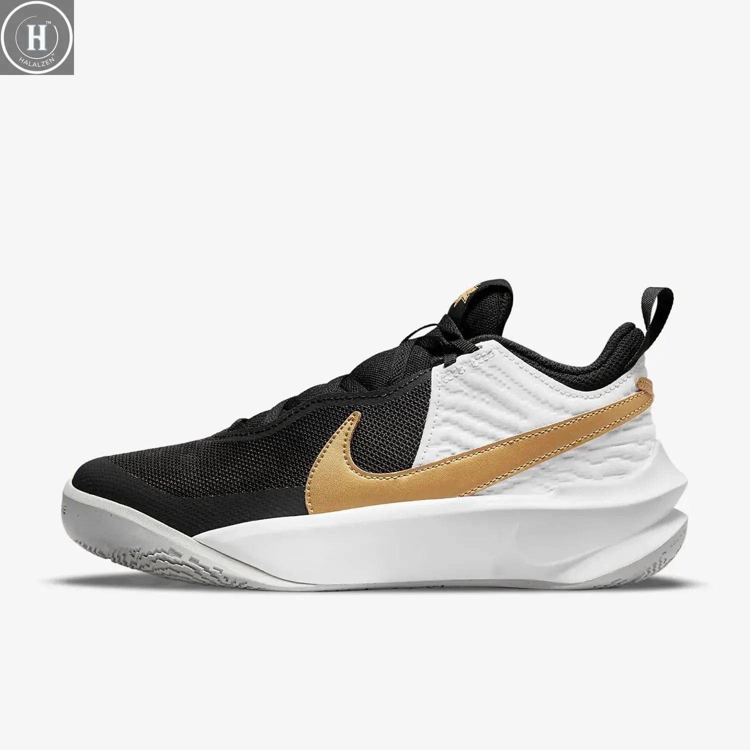 Nike Authentic TEAM HUSTLE D 10 (GS) Girls' Big Kid Basketball Shoes CW6735-002 HALALZEN