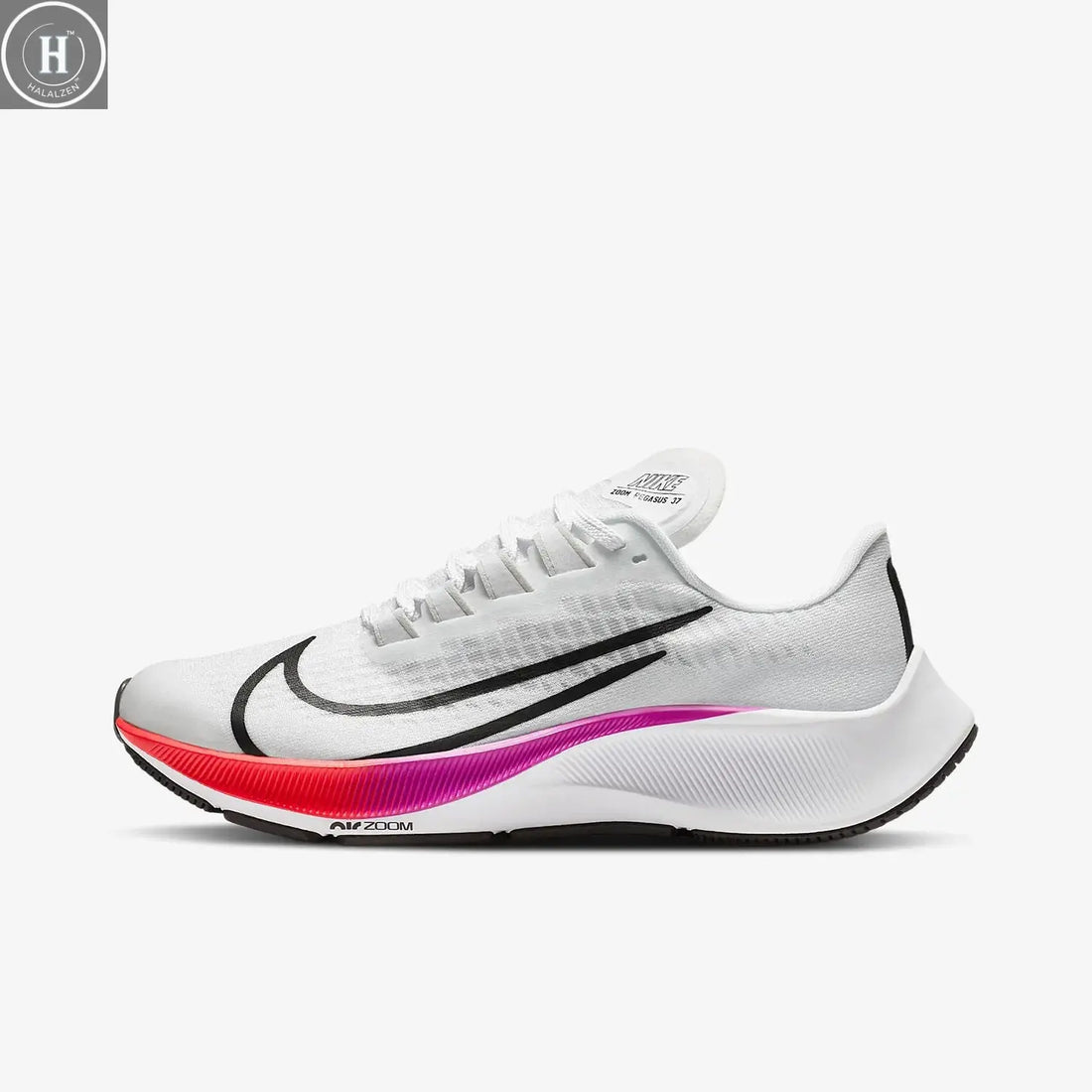 Nike genuine Pegasus 37 (GS) women's and children's running shoes CJ2099-112 HALALZEN