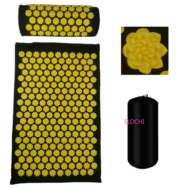 Massager Cushion  Shakt Mat Massage Yoga Mat Acupressure Relieve Stress Back Body Pain Spike Mat Acupuncture Massage Mat