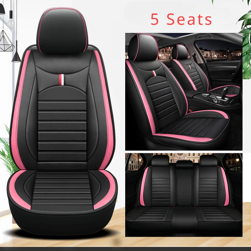 5D Car Seat Covers for SEAT Leon Arona Ateca Tarraco Ibiza Alhambra Car Accessories Auto Goods