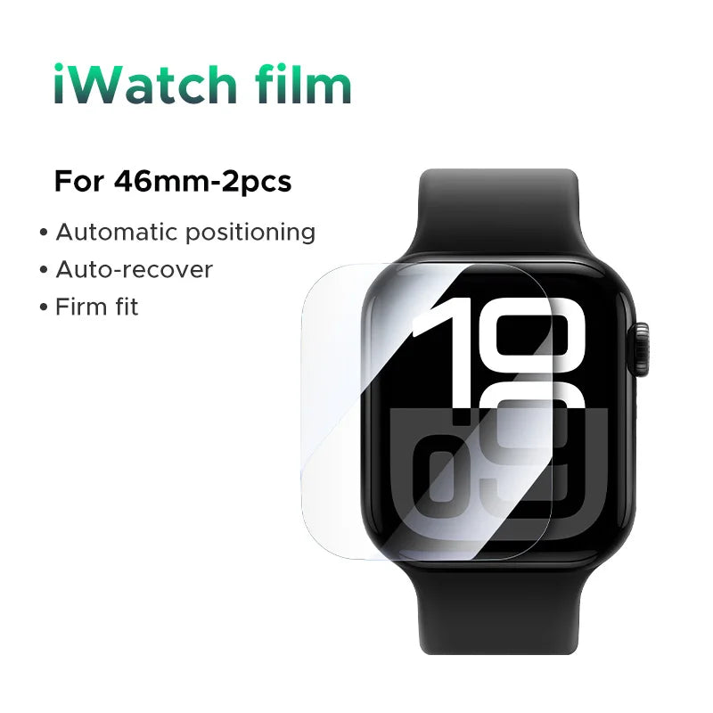 UGREEN 2PCS For Apple Watch Series 11 10 S11 S10 Screen Protector Soft 46 42mm Full-coverage Protective Film