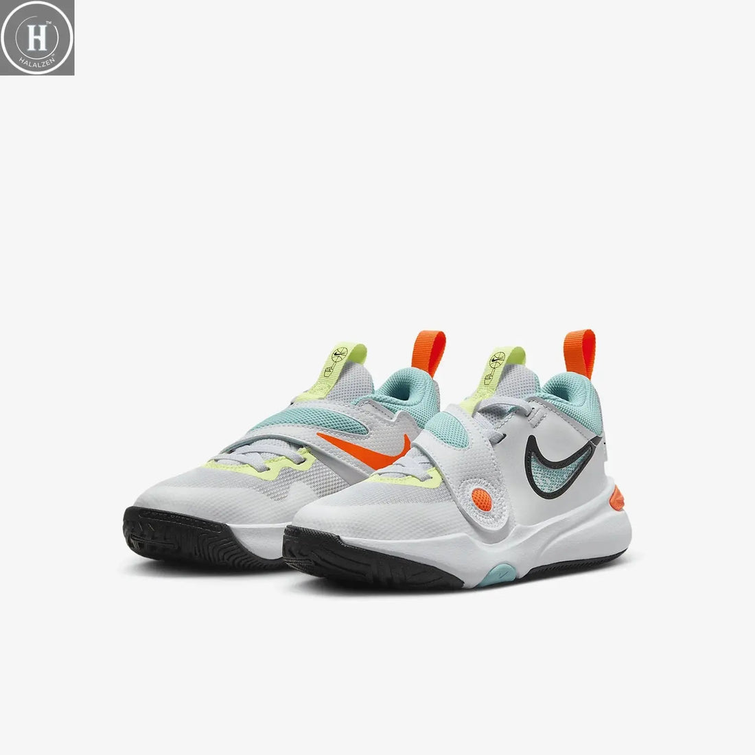 Nike Genuine Basketball Series PS Kids' Easy-On/Off Sneakers HF5737-141 HALALZEN