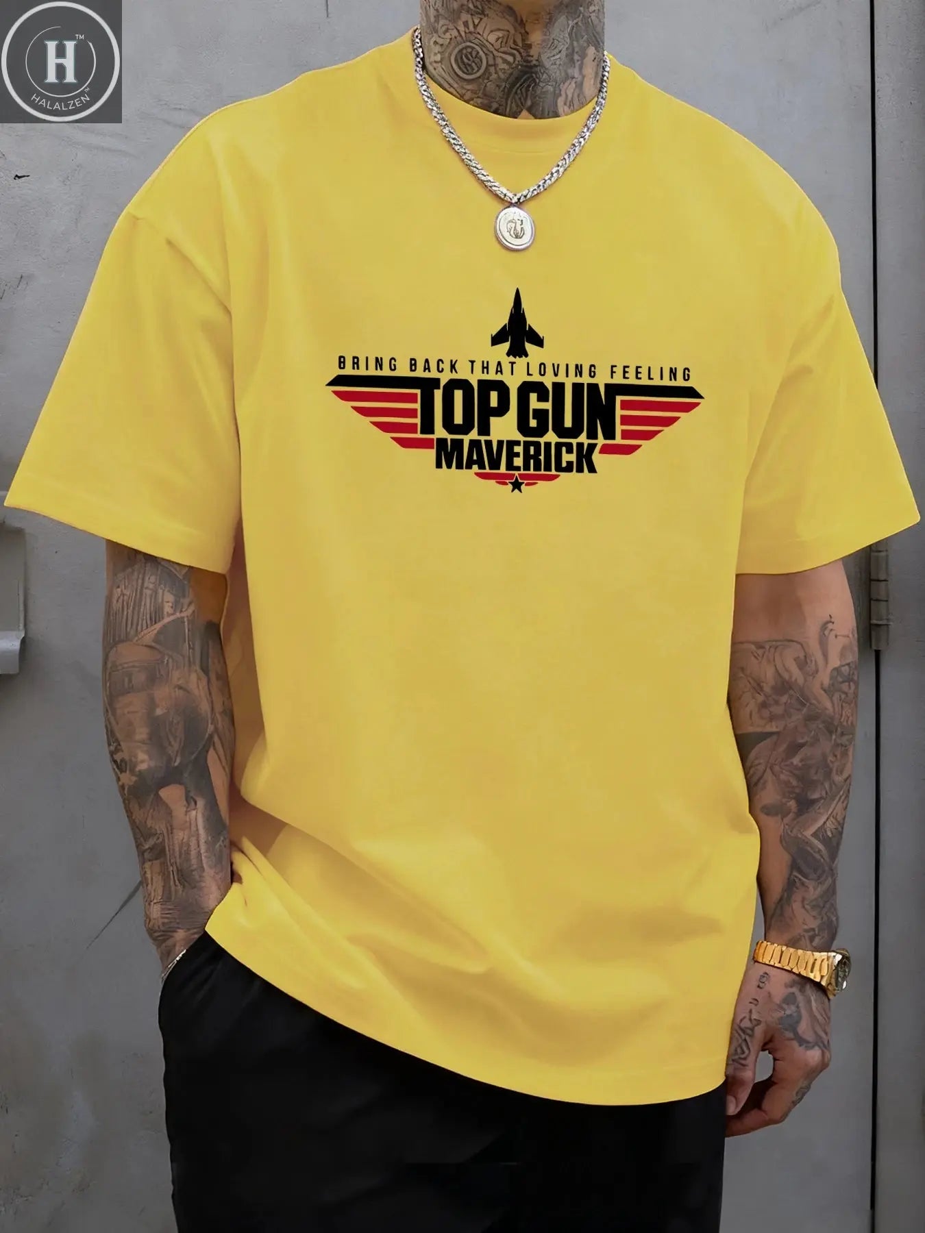 Top Gun Maverick Printing T Shirts Man Cotton Fashion T-Shirt Unisex Casual Oversize Clothes Soft Summer Trendy Street Tops HALALZEN