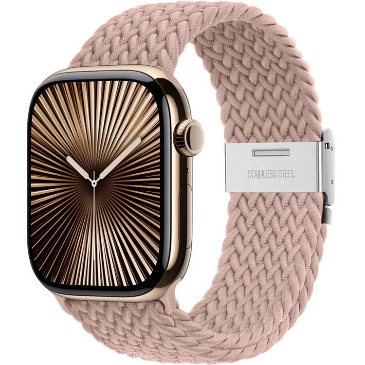 Strap For Apple watch band 46mm 45mm 44mm 49mm 40mm 41mm 42mm Braided loop correa bracelet iWatch series 10 8 9 7 5 se 6 4 Ultra
