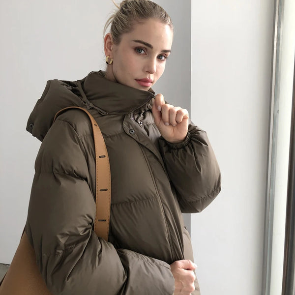 2024 Women Winter Jacket coat Stylish Thick Warm fluff Parka Female water proof outerware coat New Hot