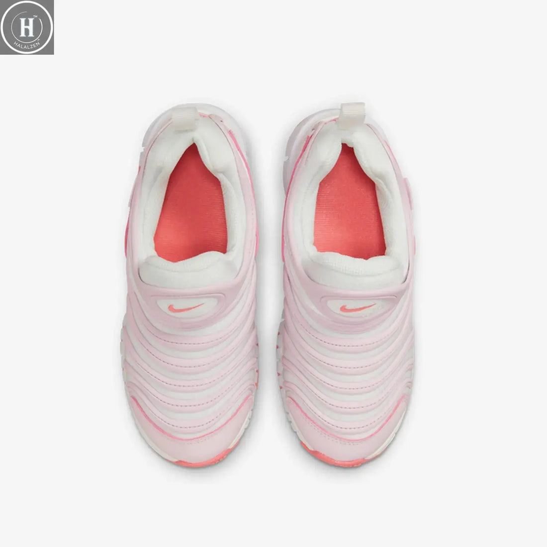 Nike genuine Dynamo Free children's caterpillar lightweight sports shoes 343738-100 HALALZEN