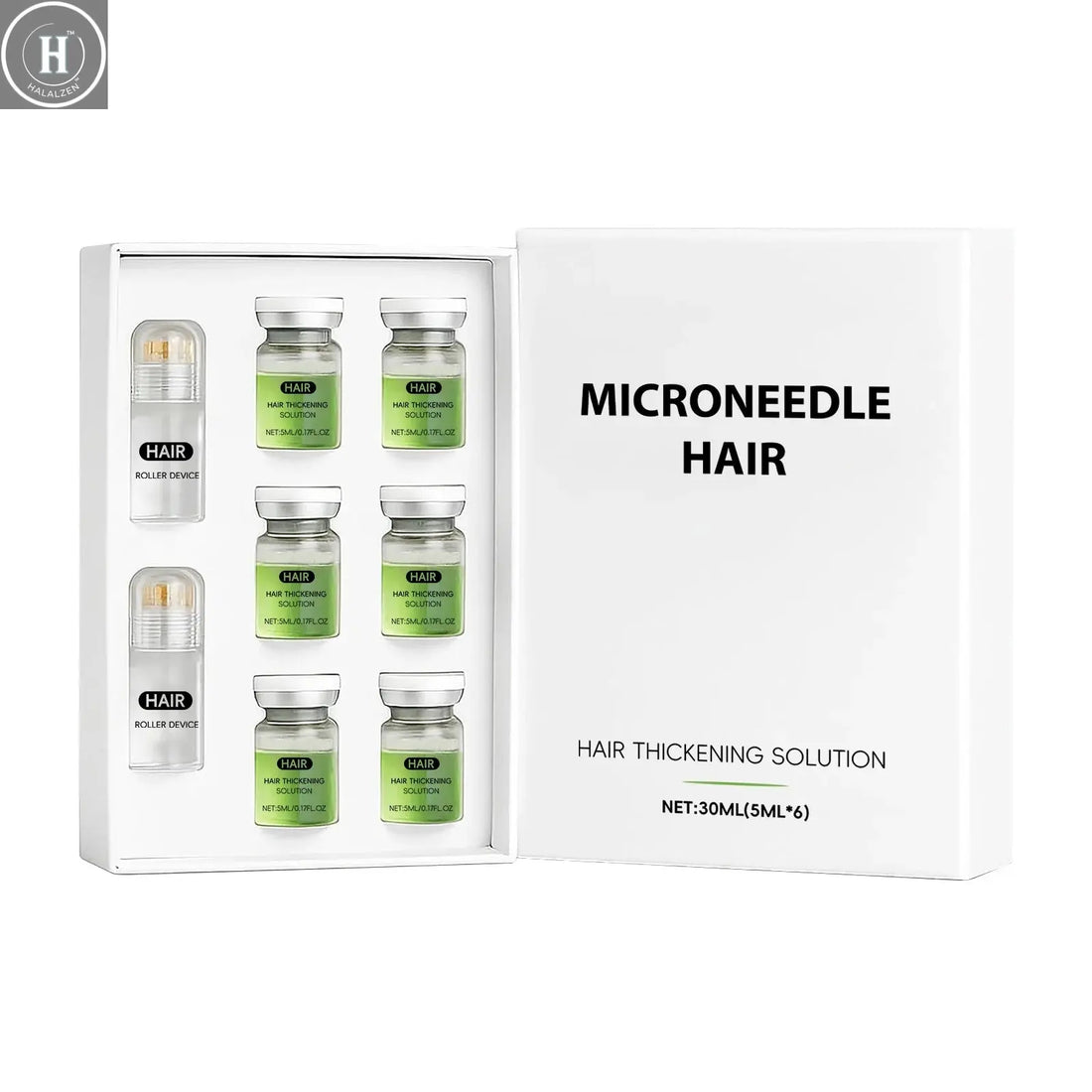 Hair Roller Serum Gentle nourishes the scalp and cares for the softening hair care Daily Care Scalp Serum HALALZEN