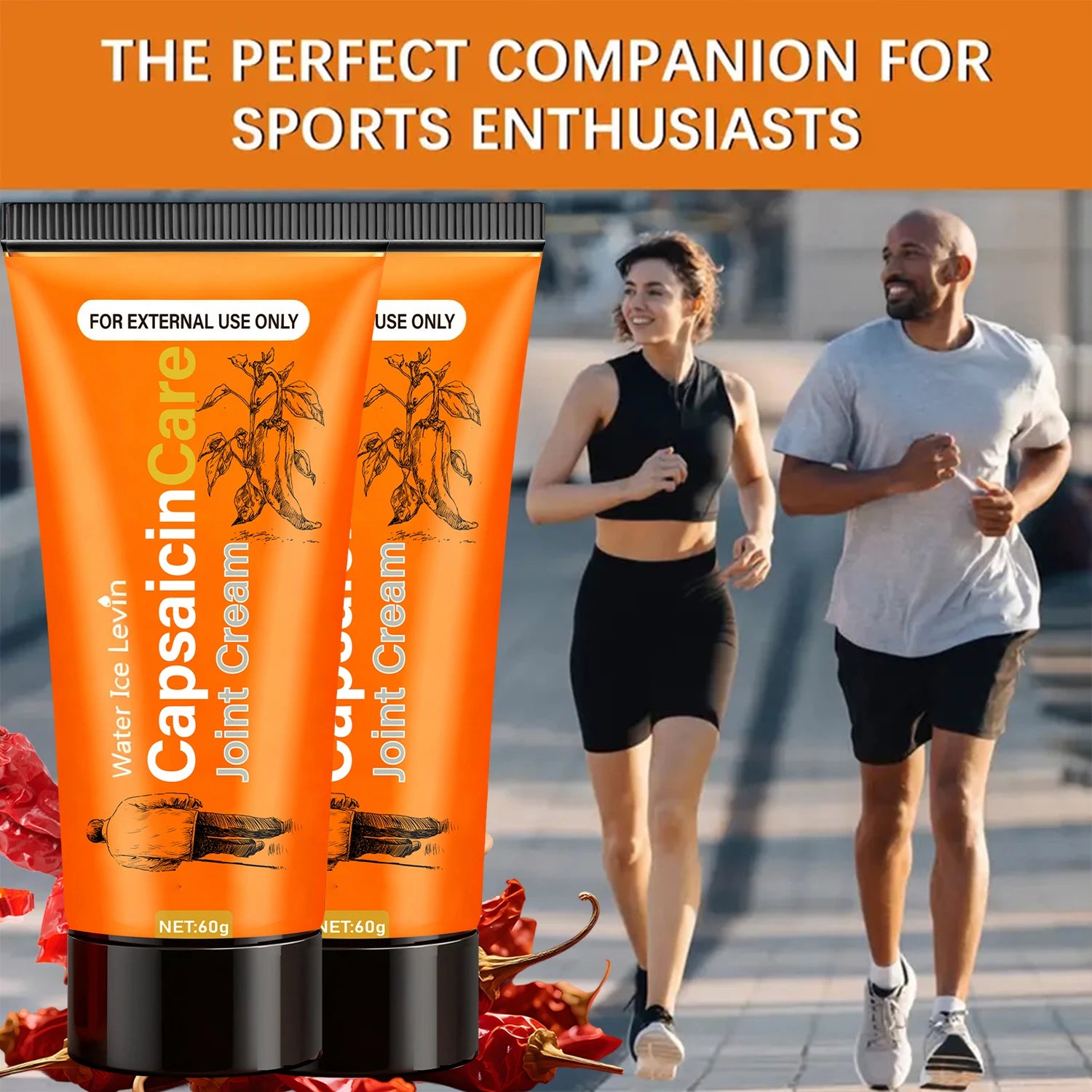 Capsaicin Care Joint Cream with Glucosamine & Vitamin C - Soothes & Moisturizes, Targeted Relief for Fall & Winter Joint Support