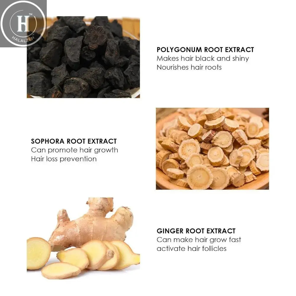 Hair Roller Serum Gentle nourishes the scalp and cares for the softening hair care Daily Care Scalp Serum HALALZEN