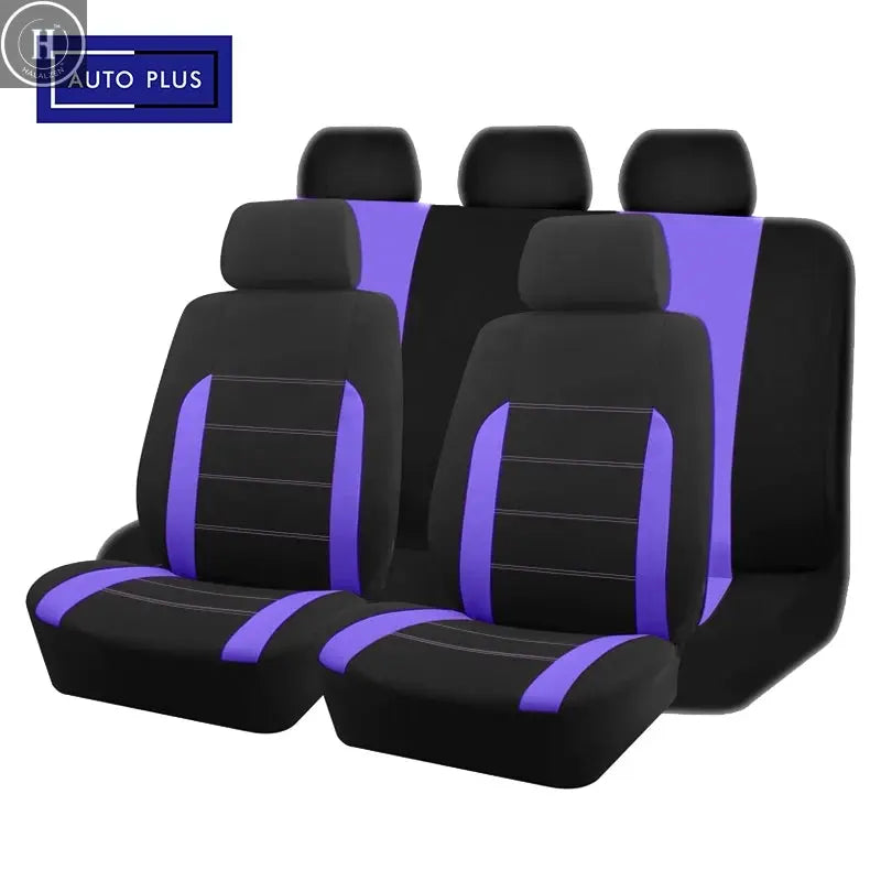 AUTO PLUS Universal Fabric Car Seat Covers Fit For Most Car Suv Truck Van Car Accessories Interior Seat Covers Car HALALZEN
