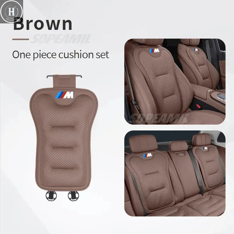 Car Seat Cushion Cover Breathable Ice Silk Seat Protector Pad BMW M M2 M3 M4 X1 X3 X5 X7 E39 E46 E60 E90 F10 F15 F20 F30 G20 G30 HALALZEN