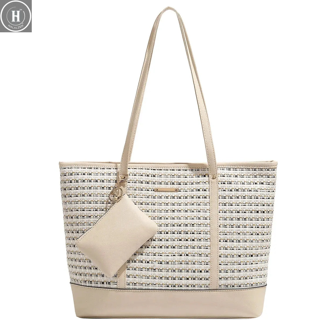 2024 Premium Handbag with Crocodile Pattern Commuting Shoulder Bag Large Capacity Tote Bag Fashion Women's Bag HALALZEN