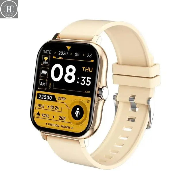 Sport Smart Watch Fitness Clock Health Monitor Waterproof Smartwatch Bluetooth Call Watches for Men Women IOS Android Phone 2025 HALALZEN