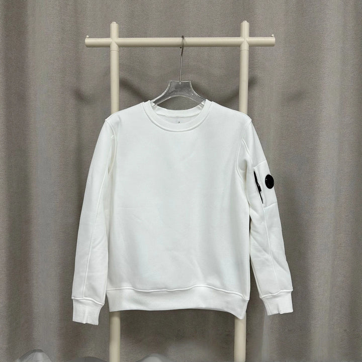 Round neck hoodie for men CP couple round lens cover casual hoodie new autumn and winter top Y2K style