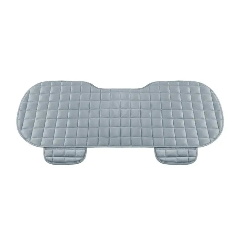 Car Seat Cover Front Rear Flocking Cloth Cushion Non Slide Winter Auto Protector Mat Pad Keep Warm Universal Fit Truck Suv Van HALALZEN