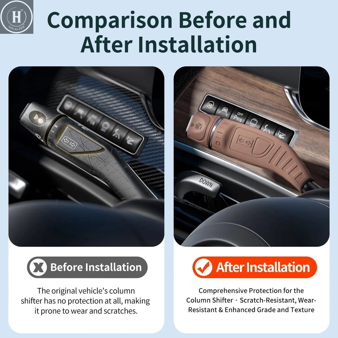 For Mercedes-Benz Car Silicone Gear Shift Knob Cover Anti-Slip Lever Shifter Boot Automobiles Performance Interior Accessories HALALZEN