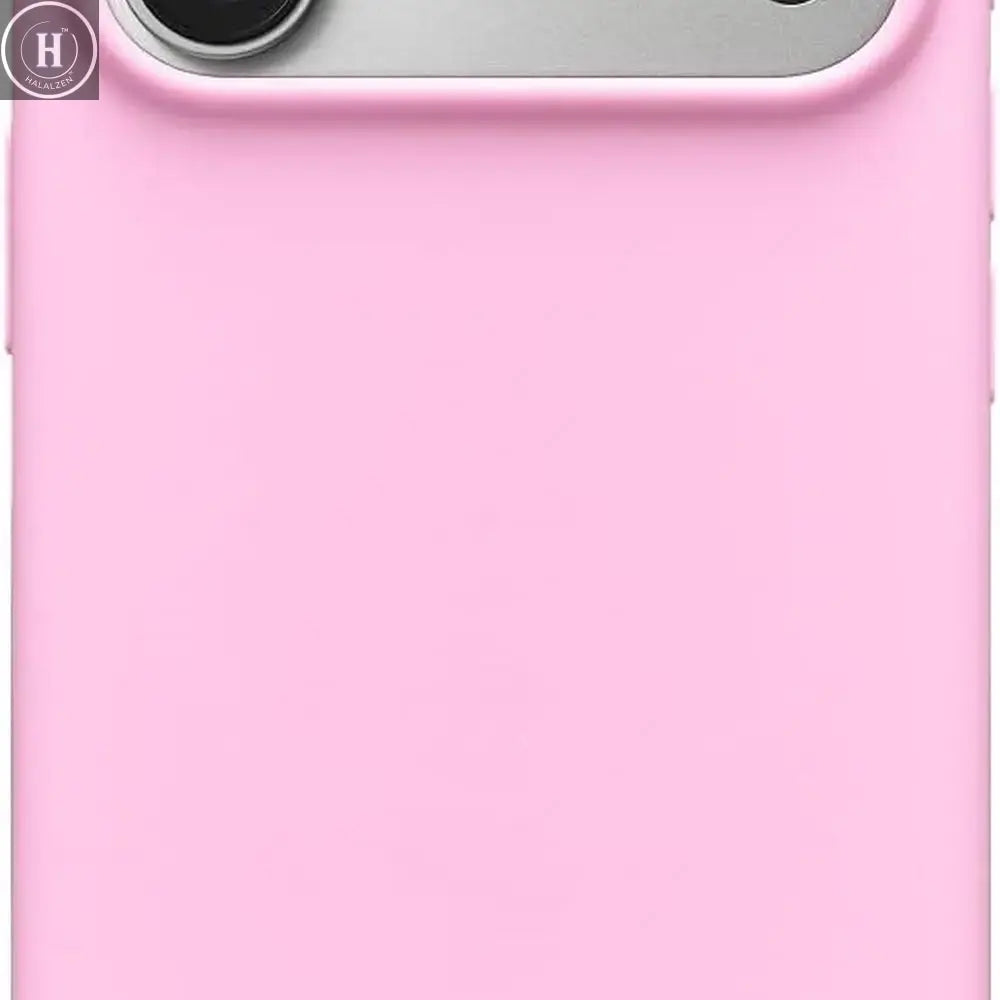 Matte Pebble Pink iPhone 17 Pro Case with MagSafe & Camera Protection, Microfiber Interior Halalzen UK