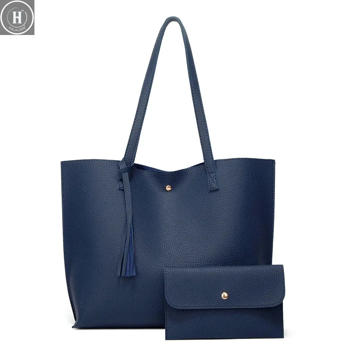 High-capacity ladies business tote bag new fashion handbag cross-border trend ladies shoulder bag large document bag HALALZEN