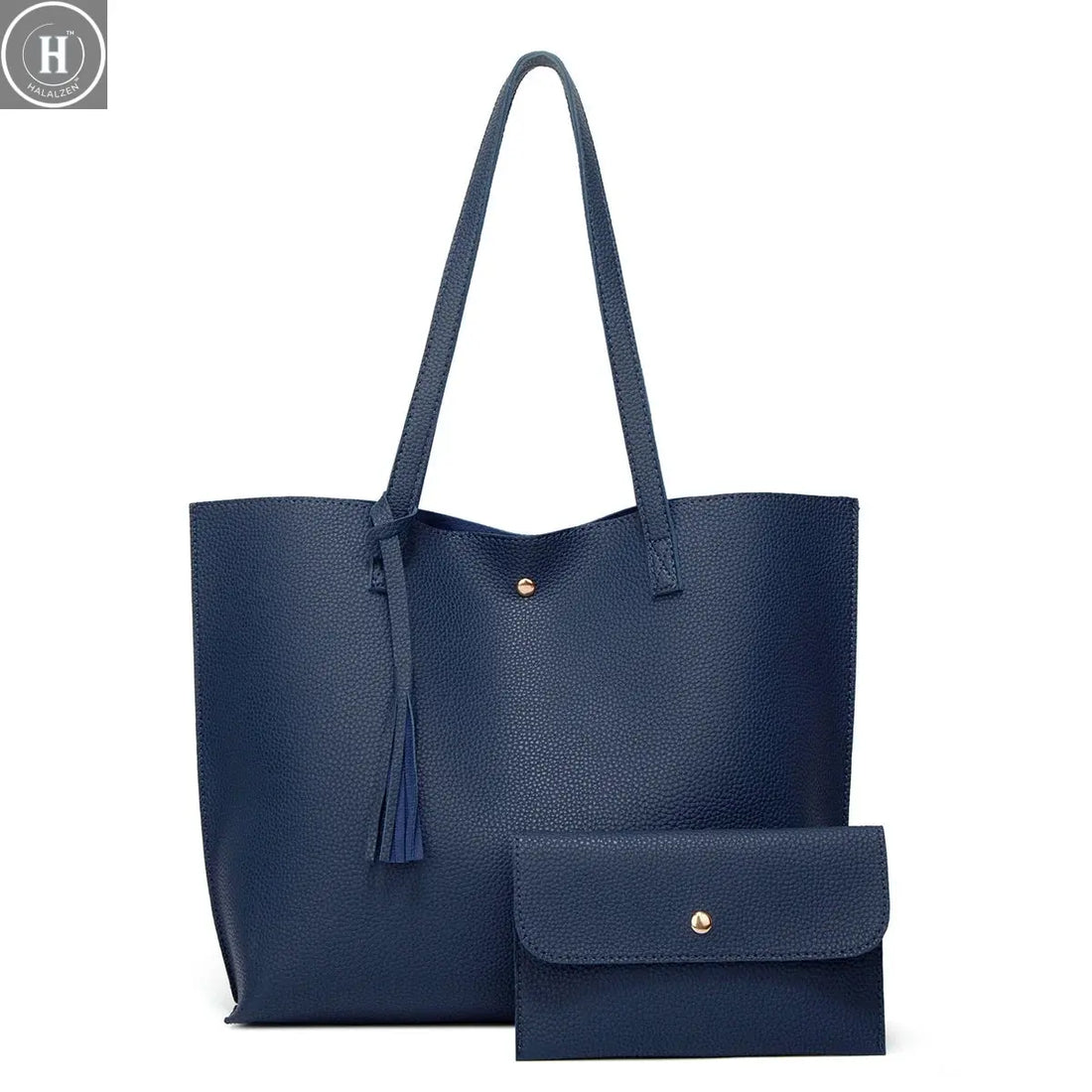 High-capacity ladies business tote bag new fashion handbag cross-border trend ladies shoulder bag large document bag HALALZEN