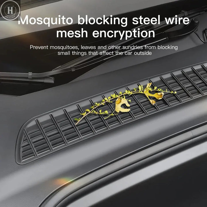 YZ Air Intake Cabin Debris Filter For Tesla Model 3 Highland Model Y Juniper 2021-2025 Insect-proof Net Air Inlet Protective HALALZEN