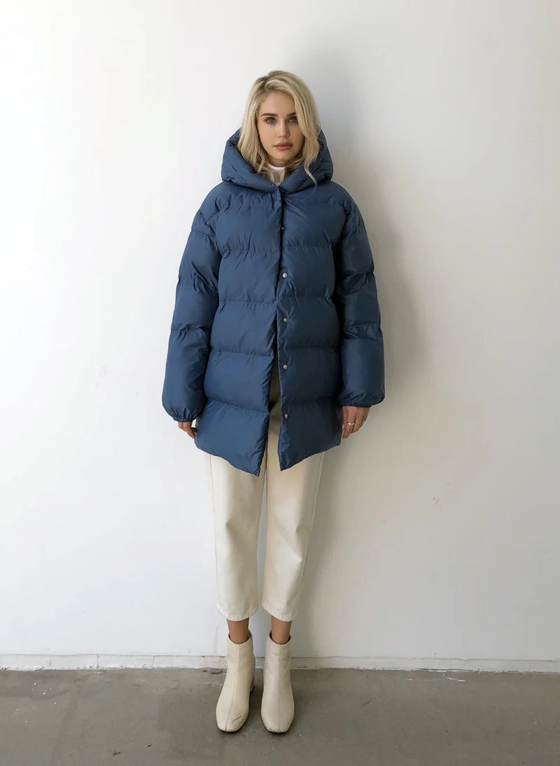 2024 Women Winter Jacket coat Stylish Thick Warm fluff Parka Female water proof outerware coat New Hot