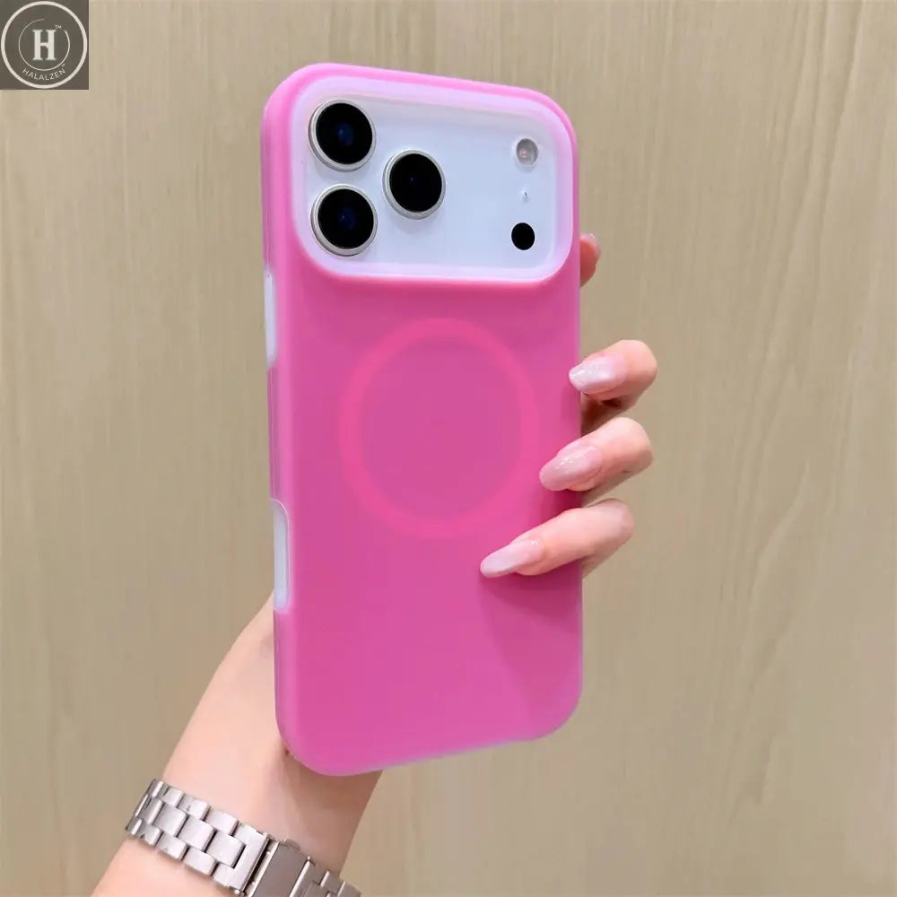 Luxury Jelly Liquid Silicone Magnetic For Magsafe Case For iPhone 17 Air 16 15 14 13 12 Pro Max Plus Shockproof Matte Soft Cover Halalzen UK