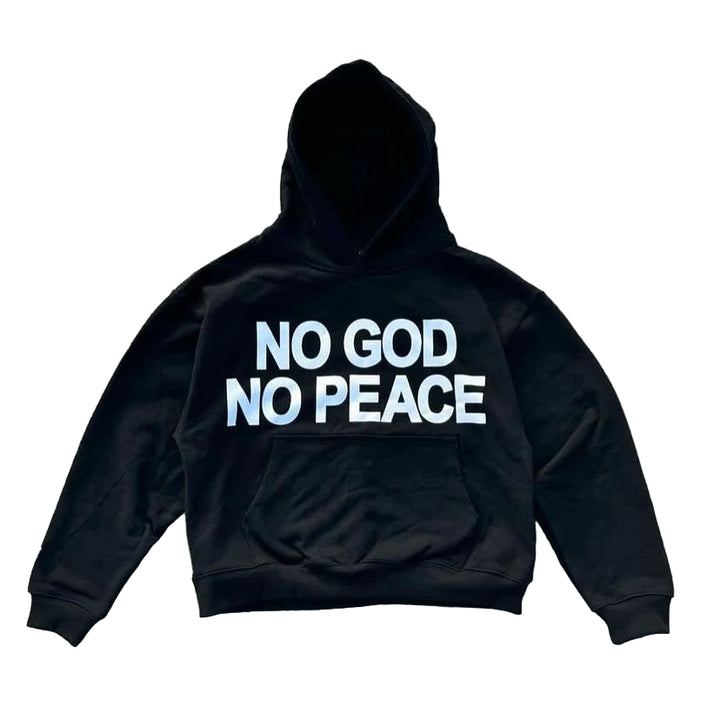 American retro y2k Gothic hip-hop high street letter print pattern long-sleeved pullover hoodie, loose top for autumn and winter