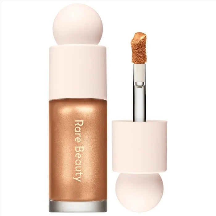 Rare Beauty Liquid Blush Highlighter Contour High Glossy Finish Luminizer Makeup Gel Face Body Brighten Glitter Natural Contour
