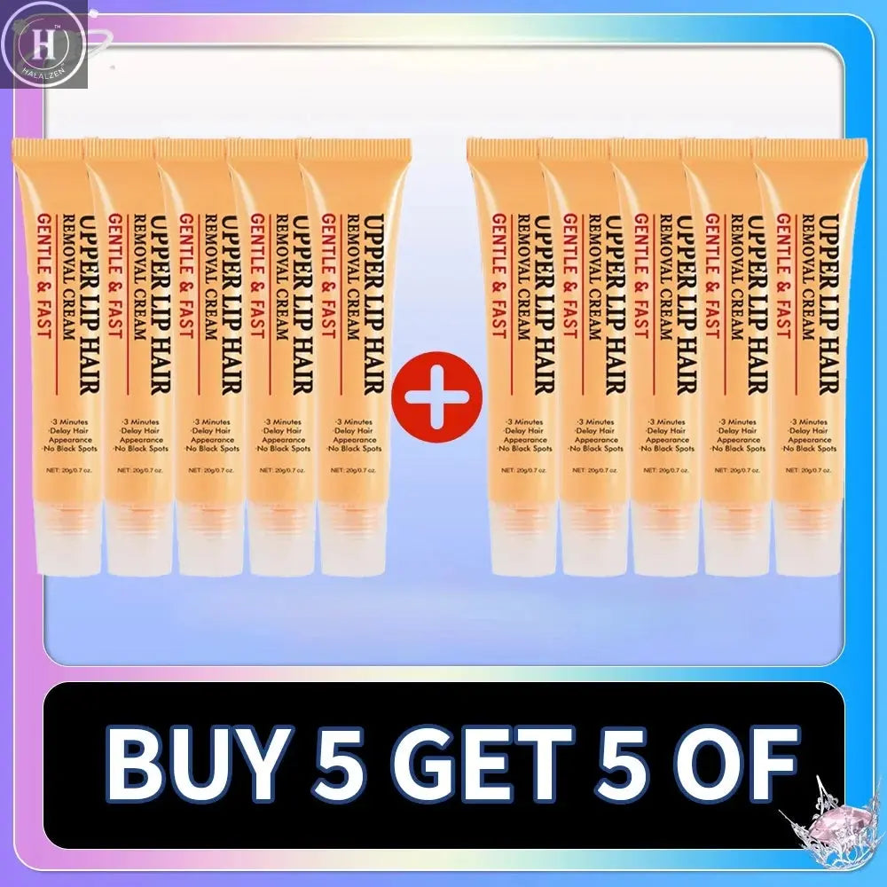 3 Minutes Fast Hair Removal Cream Painless Hair Growth Inhibitor Lip Face Arm Armpit Leg Permanent Depilatory for Men Women Care HALALZEN