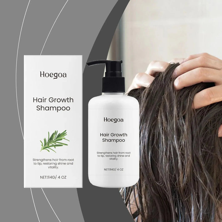 Rosemary Hair Shampoo Deep Cleaning Dandruff Lotion Nourish Roots Hair Thickening Volumizing Hair Care Cleaning Shampoo HALALZEN