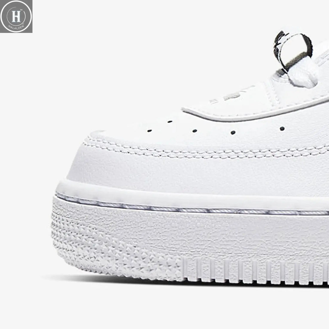 Nike genuine AIR FORCE 1 LV8 (GS) children's fashionable sports shoes CJ4092-100 HALALZEN