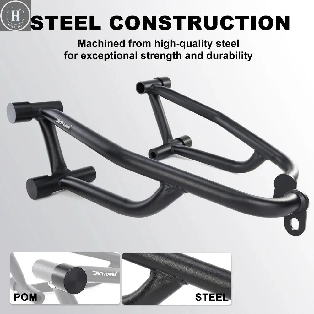 Fit For BMW S1000RR 2019-2022 S1000RRM 2022 Crash Bar Motorcycle Stunt Cage Engine Guard Bumpers Frame Protector Race Rail HALALZEN