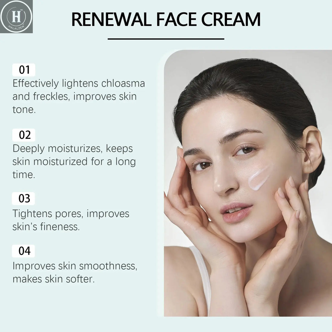 Collagen Firming Facial Cream Rejuvenation Vitamin E for Skin Renewal Deep Nourish Smooth Skin Firming Tightening Cream HALALZEN