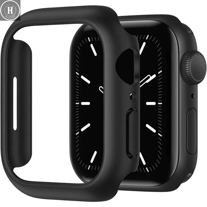 Case for Apple Watch 45mm 41mm 40mm 44mm 42mm 46mm Protective Cover Matte Hard PC Bumper Frame No Glass iWatch 10 SE 9 8 7 6 5 4 HALALZEN