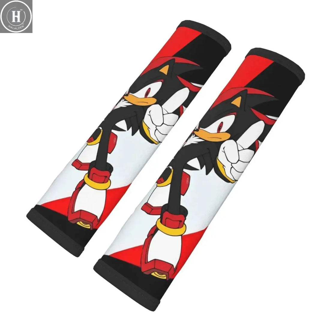 Shadow The Hedgehog Soft Auto Seat Belt Cover for a More Comfortable Driving 2 PCS Seatbelt Shoulder Pad For Cars HALALZEN